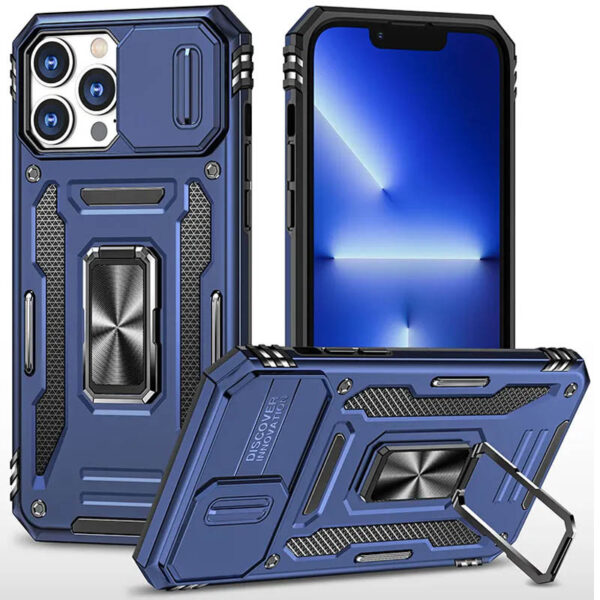 Ударостійкий чохол Camshield Army Ring для Apple iPhone 14 Pro Max (6.7")