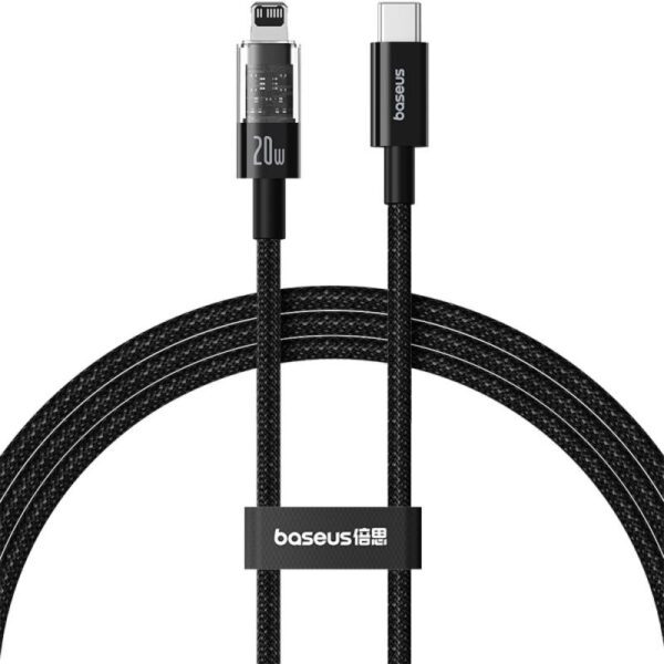 Дата кабель Baseus Gem Fast Charging Type-C to Lightning 20W (2m) (P10373001211-01)