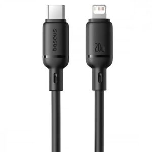 Дата кабель Baseus Silky Series OS Fast Charging Type-C to Lightning 20W (2m) (P10377701)