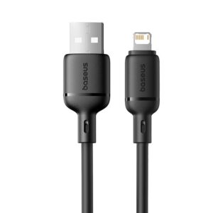 Дата кабель Baseus Silky Series OS Fast Charging USB to Lightning 2.4A (2m) (P1037770)
