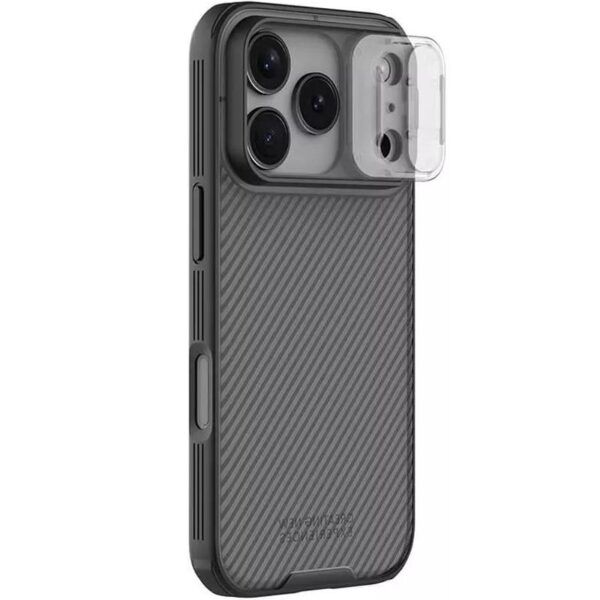 Карбонова накладка Nillkin CamShield Pro для Apple iPhone 17 Pro (6.3")