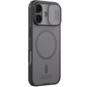 Карбонова накладка Nillkin CamShield Pro Magnetic для Apple iPhone 17 (6.3")