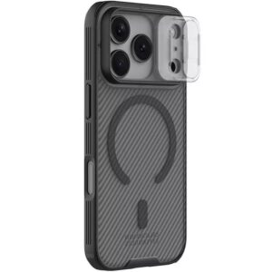 Карбонова накладка Nillkin CamShield Pro Magnetic для Apple iPhone 17 Pro (6.3")