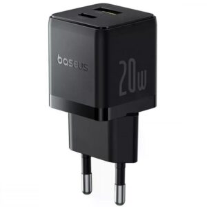 МЗП Baseus Palm Fast Charger 20W (1USB-A/1C) (P10111608)