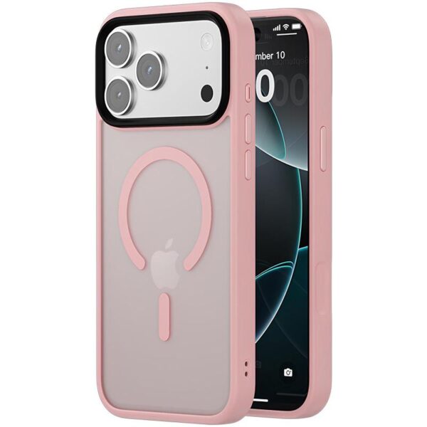 TPU+PC чохол Metal Buttons with MagSafe Colorful для Apple iPhone 17 Pro Max (6.9")