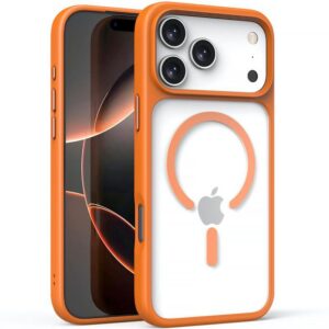 TPU+PC чохол Metal Buttons with MagSafe для Apple iPhone 17 Pro (6.3")