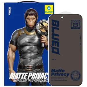 Захисне 2.5D скло Blueo Full Cover Anti-Peep Matte для Apple iPhone 17 Air (6.5")