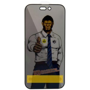 Захисне скло Privacy 5D Anti-Static (тех.пак) для Apple iPhone 17 Pro (6.3")