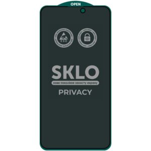 Захисне скло SKLO 5D Privacy (тех.пак) для Apple iPhone 17 Pro Max (6.9")
