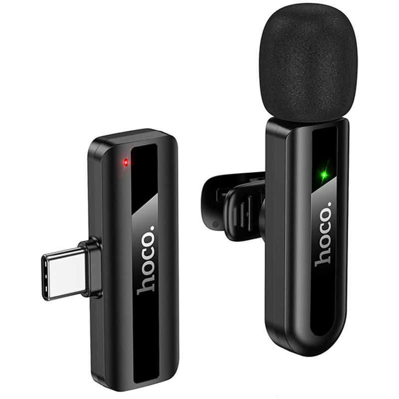 Петличний бездротовий мікрофон Hoco L20 Fair Type-C