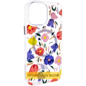 TPU+PC чохол Clear Garden with MagSafe для Apple iPhone 17 (6.3")