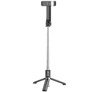 Уцінка Монопод для селфі Hoco K20 з триногами + знімний BT пульт