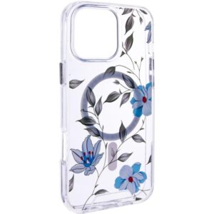 Уцінка TPU+PC чохол Clear Garden with MagSafe для Apple iPhone 17 Pro (6.3")