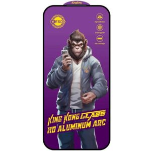 Захисне скло 5D Anti-static Purple (тех.пак) для Apple iPhone 17 Pro Max (6.9")