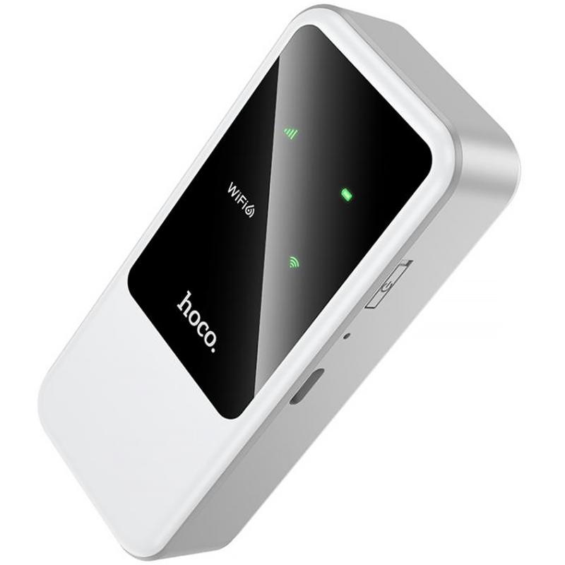 Портативний модем WiFi роутер Hoco HI42 150Mbps (Micro SIM) 2000 mAh