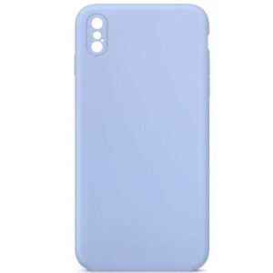 Чохол Silicone Case Square Full Camera Protective (AA) NOLOGO для Apple iPhone X / XS (5.8")