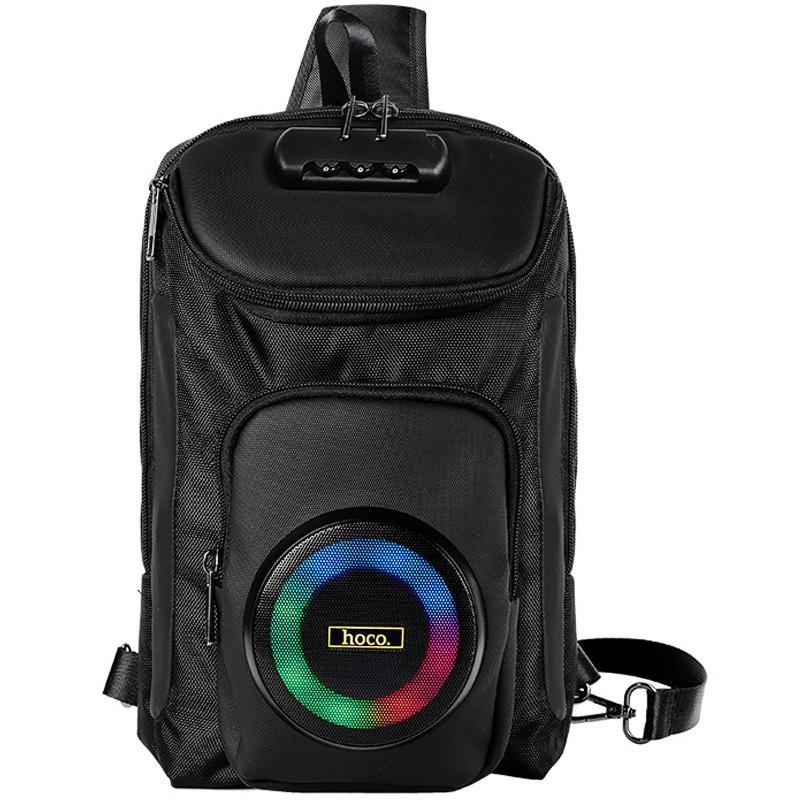 Слінг-рюкзак зі вбудованою колонкою Hoco HC42 Journey Bass