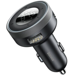 АЗП FM модулятор Baseus Enjoy 17W (2USB-A) (CCLH-01)