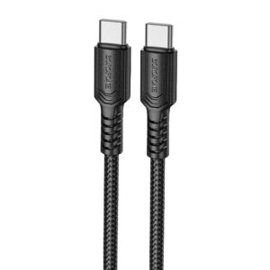 Дата кабель Borofone BX116 Certain Type-C to Type-C 60W (1m)