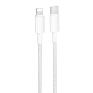 Дата кабель Borofone BX117 Source Type-C to Lightning 27W (1m)