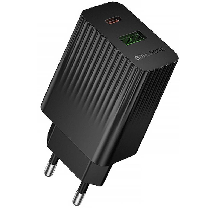 МЗП Borofone BAS76A Source PD30W+QC3.0 (1USB-A/1C)