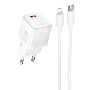 МЗП Hoco N66 Ingenious PD35W (1USB-C) + кабель Type-C to Lightning