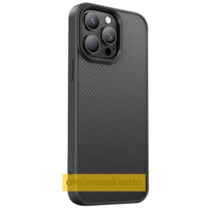 TPU чохол Carbon Protective with Magsafe для Apple iPhone 17 Air (6.5")