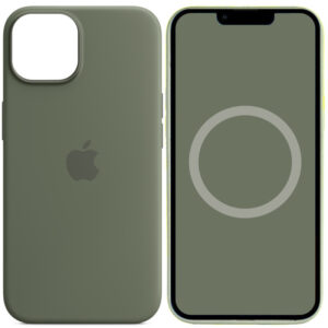 Чохол Silicone case (AAA) with Magsafe and Animation для Apple iPhone 14 Pro (6.1")
