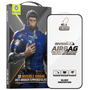 Захисне 3D скло Blueo Invisible Airbag Anti-broken для Apple iPhone 15 Pro (6.1")