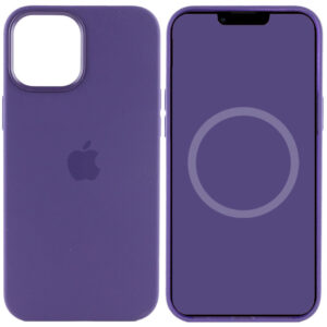 Чохол Silicone case (AAA) with Magsafe and Animation для Apple iPhone 12 Pro Max (6.7")