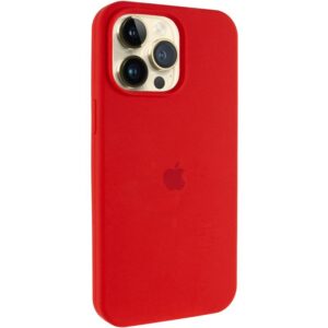 Чохол Silicone Case (AA) Logo with MagSafe для Apple iPhone 15 Pro (6.1")
