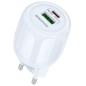 МЗП Borofone BA93A Lustrous PD20W+QC3.0 (1USB-A/1C)