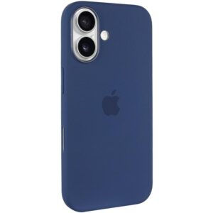 Уцінка Чохол Silicone case (AAA) with Magsafe and Animation (button) для Apple iPhone 16 (6.1")
