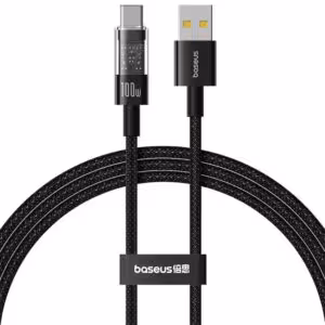 Дата кабель Baseus Gem Fast Charging USB to Type-C 100W (2m) (P10373002111)