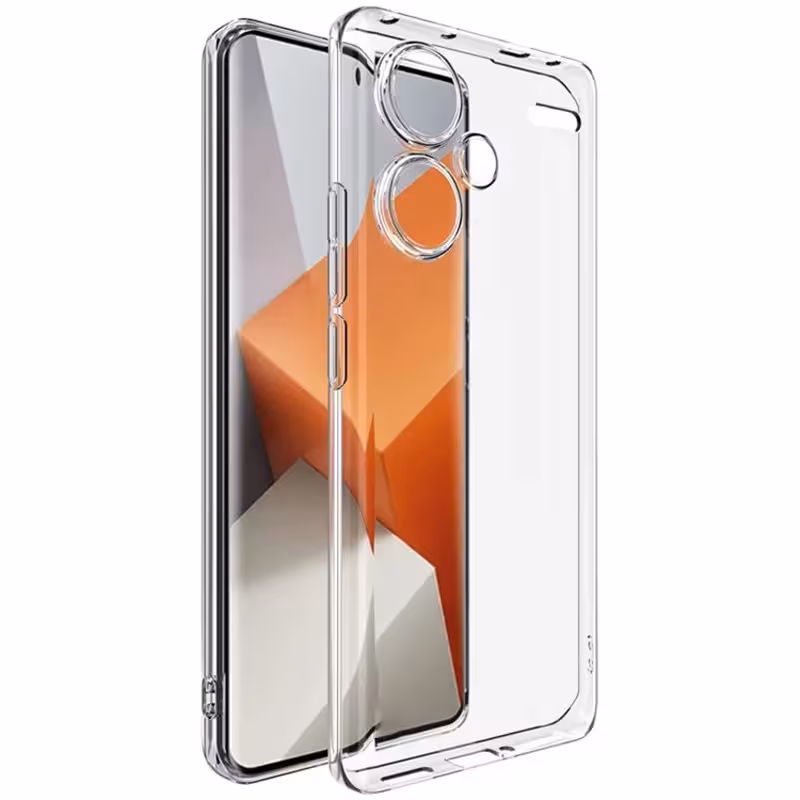 TPU чохол Epic Transparent 1,5mm Full Camera для Xiaomi Redmi Note 13 Pro+