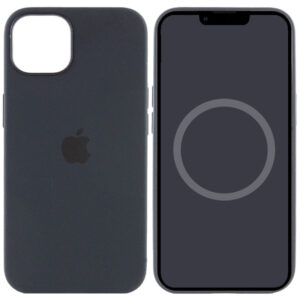 Чохол Silicone case (AAA) with Magsafe and Animation для Apple iPhone 13 (6.1")