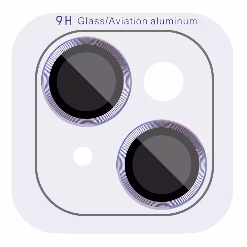 Захисне скло Metal Classic на камеру (у упак.) для Apple iPhone 15 (6.1") / 15 Plus (6.7")