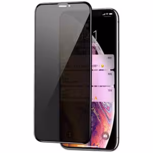 Захисне скло Privacy 5D (тех.пак) для Apple iPhone 11 Pro / X / XS (5.8")