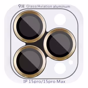 Захисне скло Metal Classic на камеру (у упак.) для Apple iPhone 15 Pro (6.1") / 15 Pro Max (6.7")