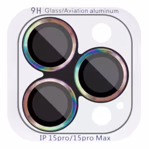 Захисне скло Metal Classic на камеру (у упак.) для Apple iPhone 15 Pro (6.1") / 15 Pro Max (6.7")