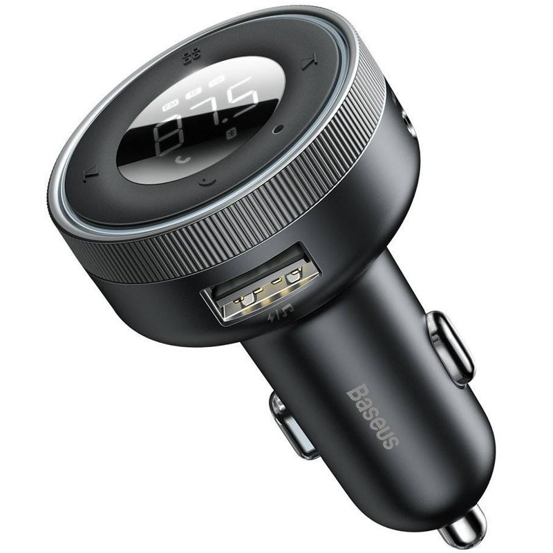 АЗП FM модулятор Baseus Enjoy 17W (2USB-A) (CCLH-01)