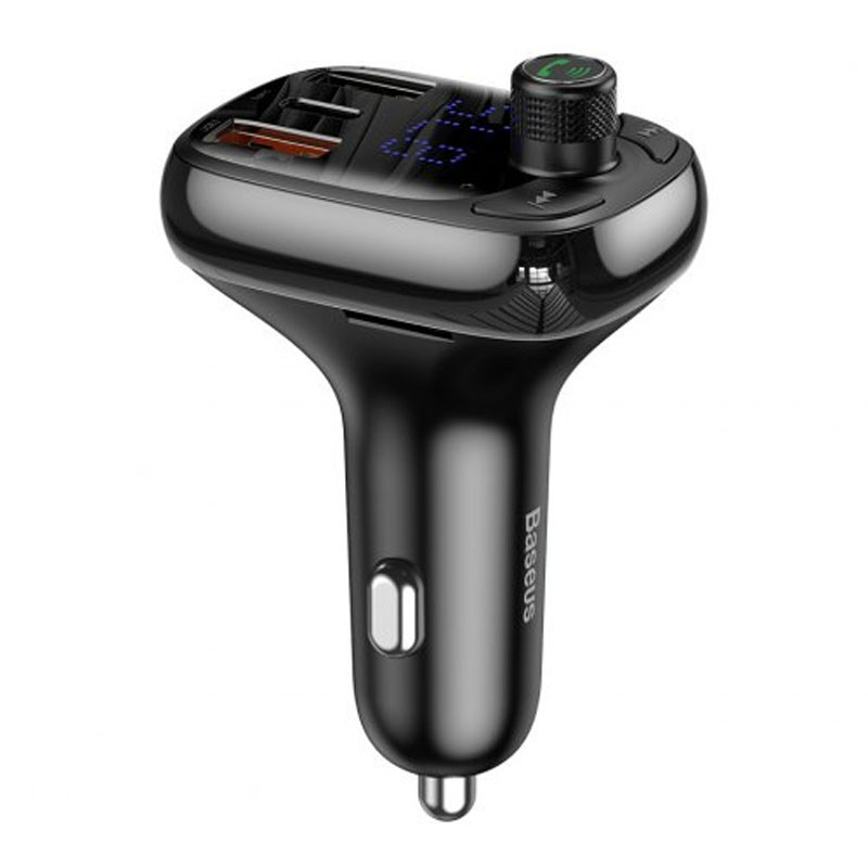 АЗП FM модулятор Baseus S-13 36W (2USB-A/1C) (CCMT000101)