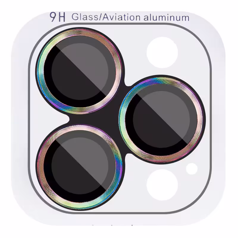 Захисне скло Metal Classic на камеру (у упак.) для Apple iPhone 16 Pro (6.3") / 16 Pro Max (6.9")