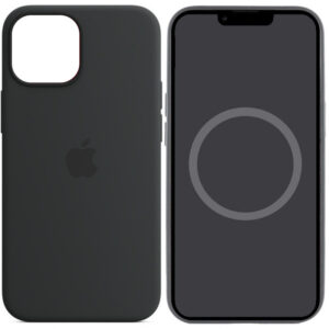 Чохол Silicone case (AAA) with Magsafe and Animation для Apple iPhone 14 (6.1")