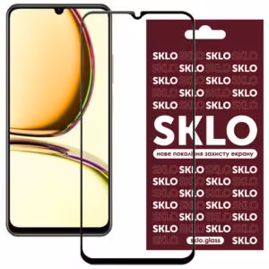 Захисне скло SKLO 3D для Realme C53 / C51 / C61 4G / C63 4G / Note 50 / 60 / 60x / 70 / 70T