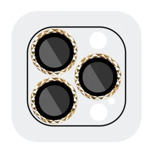 Захисне скло Metal Shine на камеру (у упак.) для Apple iPhone 15 Pro (6.1") / 15 Pro Max (6.7")