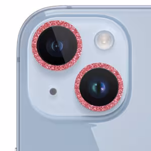Захисне скло Metal Sparkles на камеру (у упак.) для Apple iPhone 15 (6.1") / 15 Plus (6.7")