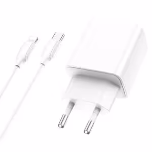 МЗП Borofone BA67A PD20W+QC3.0 (1USB-A/1C) + кабель Type-C to Lightning