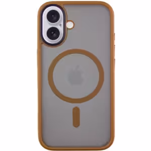 TPU+PC чохол Metal Buttons with MagSafe для Apple iPhone 16 (6.1")