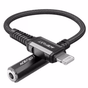 Перехідник Acefast MFI C1-05 Lightning to 3.5mm aluminum alloy